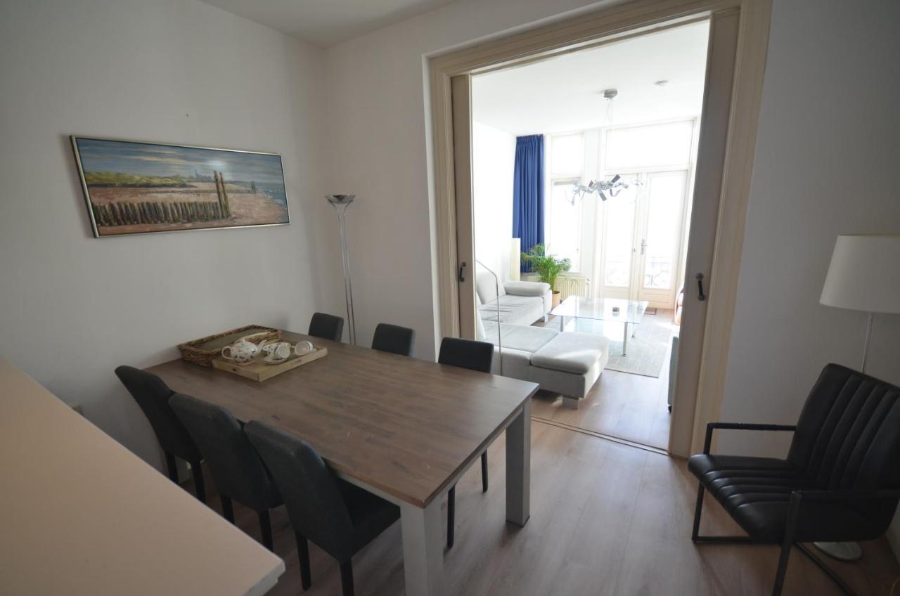 Fraai Appartement Direct Aan Zee Op Toplocatie. 弗利辛恩 外观 照片